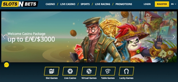 Explore the Thrilling World of SlotsNBets Casino